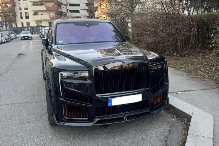 [Rolls Royce Cullinan II Mansory] spotted in Milan, Italy