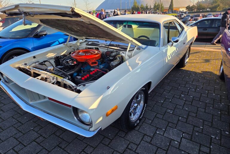 1970 Plymouth 'cuda - Tacoma Cars and Coffee @ LeMay - Americas Car Museum - 1/17/2026