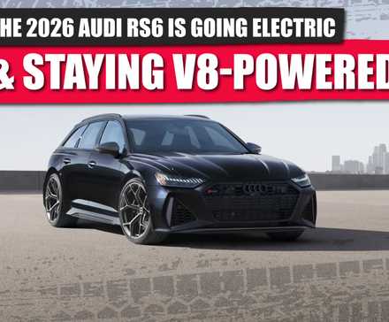 The 2026 Audi RS6 Is Going Electric And Staying V8-Powered