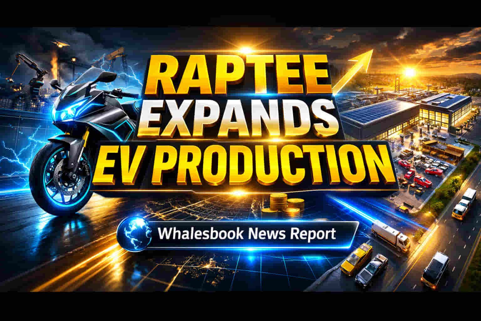 Raptee Bets Big on Electric Motorcycles: 750K Unit Ambition