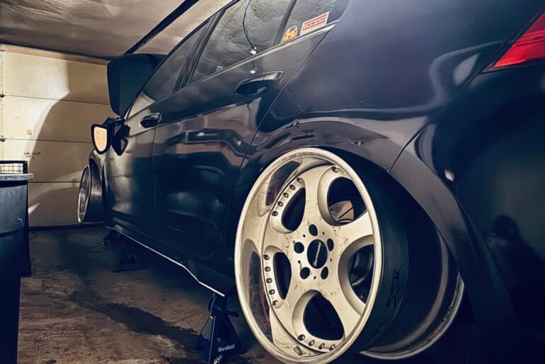 Getting 10.5s under a MK7 is proving to be a task.