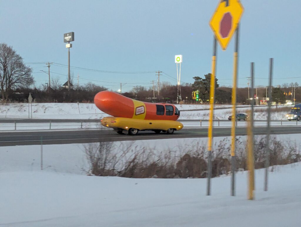 [Chevy Weinermobile] Lower Michigan