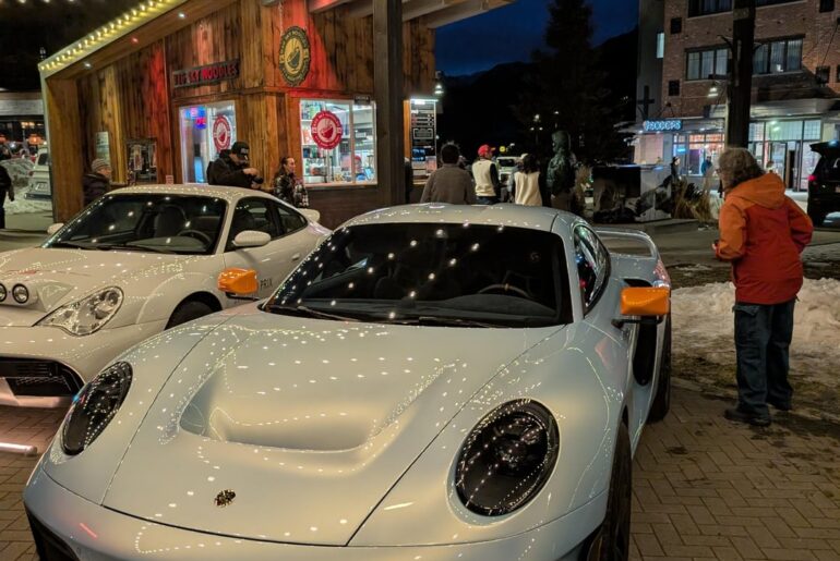 To go along with that Enzo posted earlier, [Marc Philipp Gemballa Marsien] in Big Sky, MT for the F.A.T. Ice Race meetup