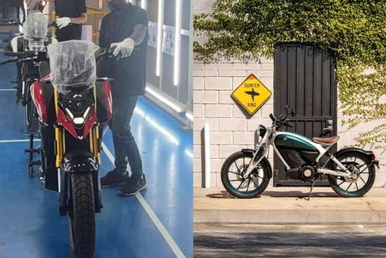 Ultraviolette X-47 (L) and Flying Flea C6 (R).