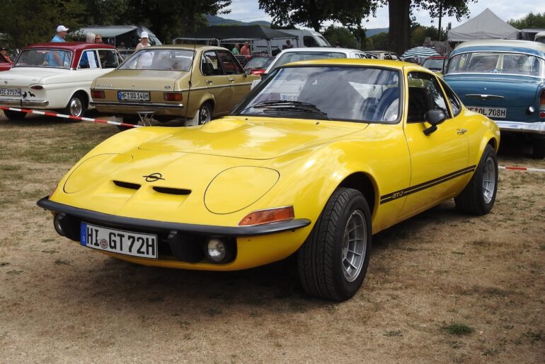 Opel GT/J, built from 1971 to 1973