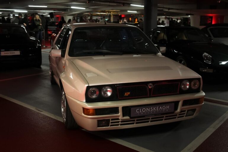 [Lancia Delta Integrale] Bianco Perlato edition at a show a few months back