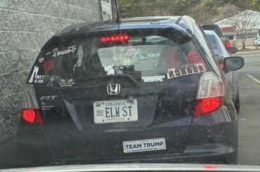 Describe the person that drives this car