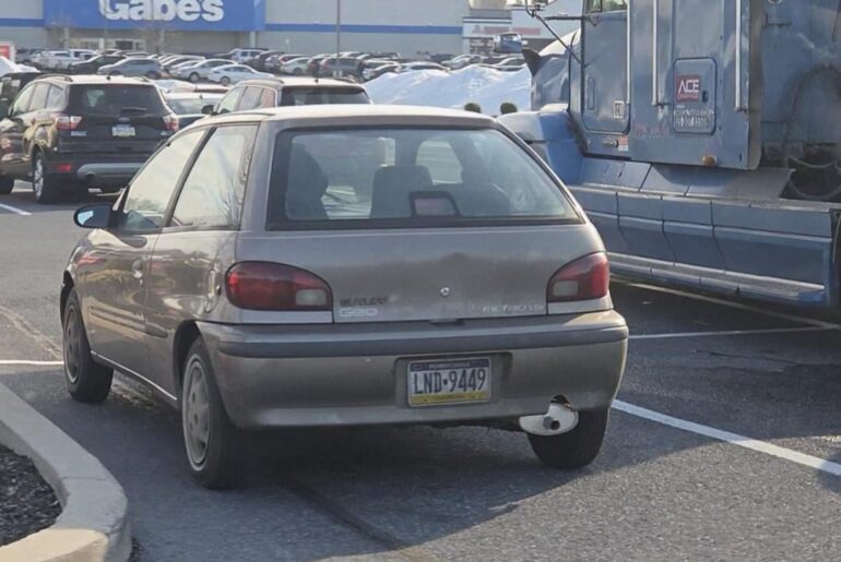 Saw this Geo metro today.