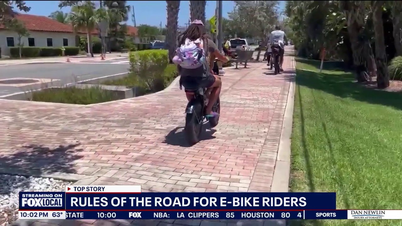E-bikes treated like vehicles under Florida law, legal expert says