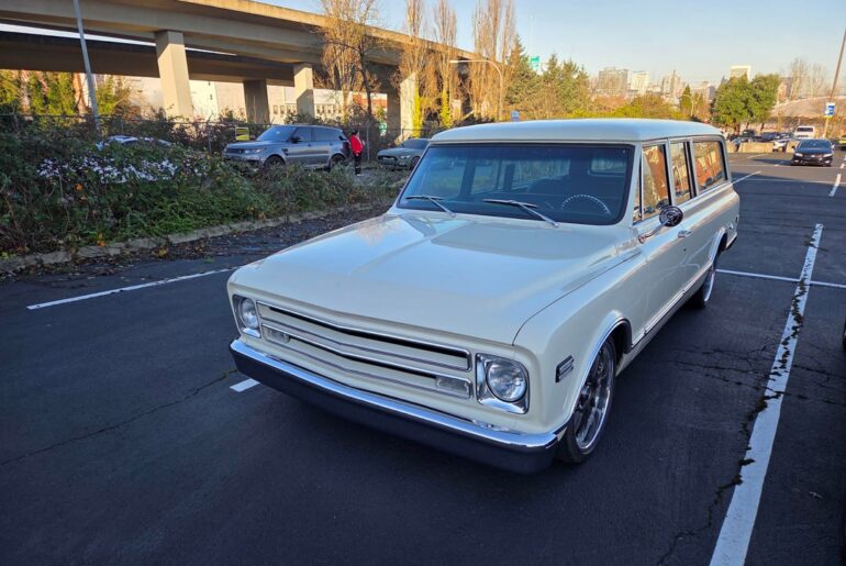 1968 Chevrolet Suburban - Tacoma Cars and Coffee @ LeMay - Americas Car Museum - 1/17/2026