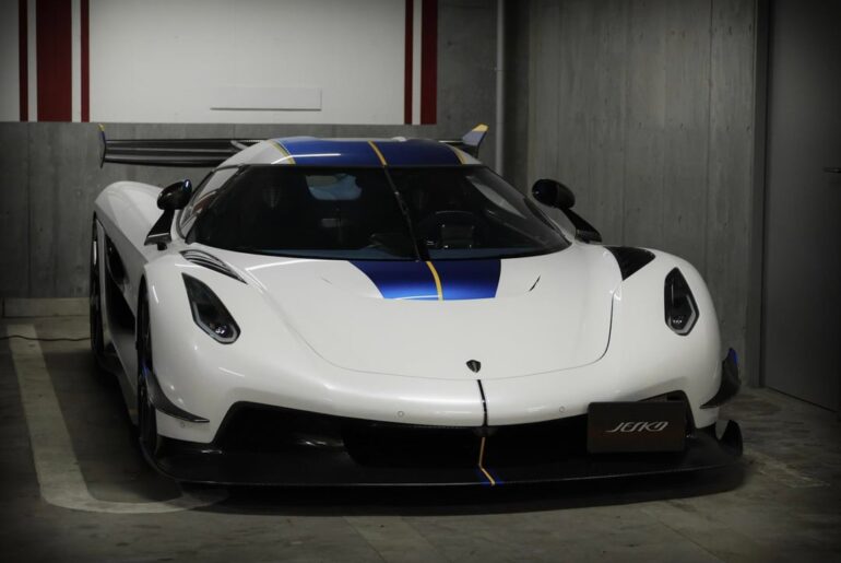[Koenigsegg Jesko Attack] in the underground parking lot