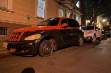 Chrysler PTSD in the city.