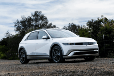 The 2026 Hyundai Ioniq 5 seen in profile