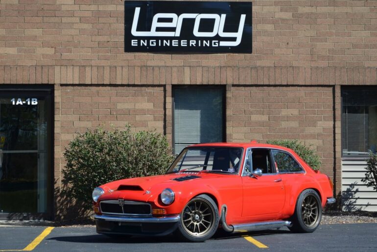 1970 MGB GT with a LS3 V8