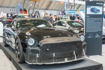 Development mule for the Mercedes SLS, based off the Dodge Viper