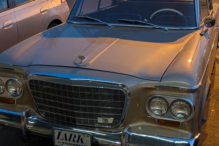 [Studebaker Lark] Walking in and stopped to admire