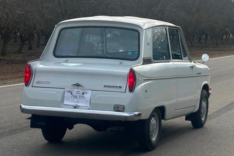 World Smallest tailfin (Mitsubishi Minica 360 1962-1970)
