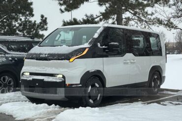 We Spied an Electric Kia PV5 Van Testing with U.S.-Market Changes