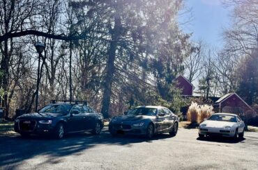 My little collection. May have to say bye to the Audi :(