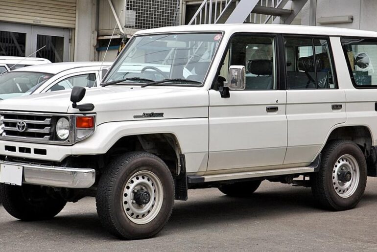 Toyota Land Cruiser 70 series. The Official SUV Of....