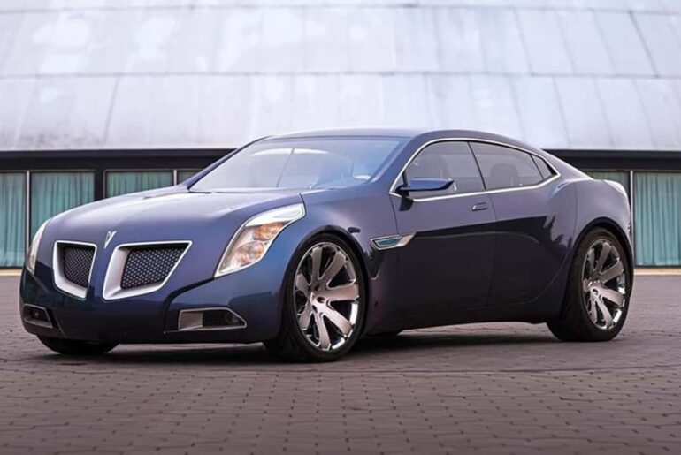 2008 Pontiac G8 concept, Pontiac's last concept car before they went defunct