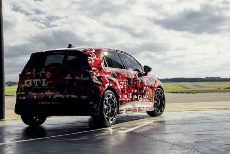 Volkswagen's electric hot hatch drops its camo, revealing a new design