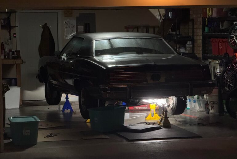 Accidental mechanic renaissance. Marone. 1974 Pontiac Order Sheet found when putting in new fuel sender