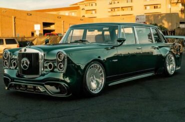 1971 Mercedes 600 Meets 2024 S63