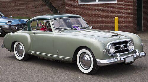 1954 Nash-Healy Lemans Coupe. 253ci 140hp in-line 6. 90 Built