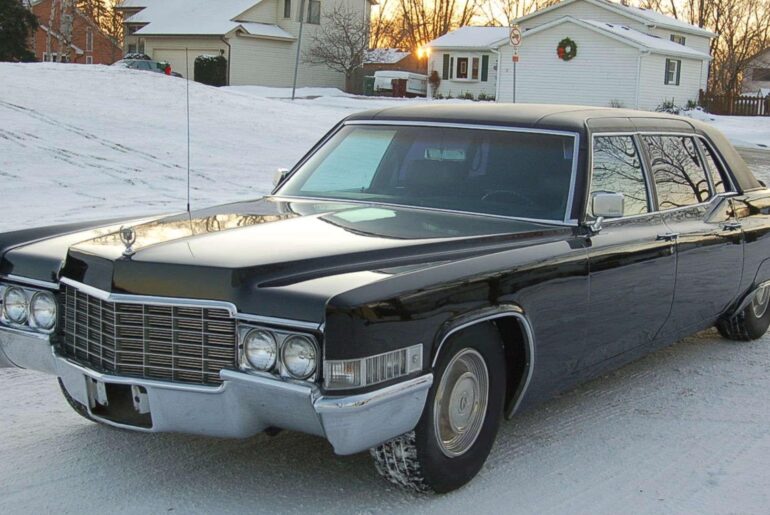 1975 Cadillac Fleetwood. Waylon Jennings Called it his 'Throne on Wheels'.