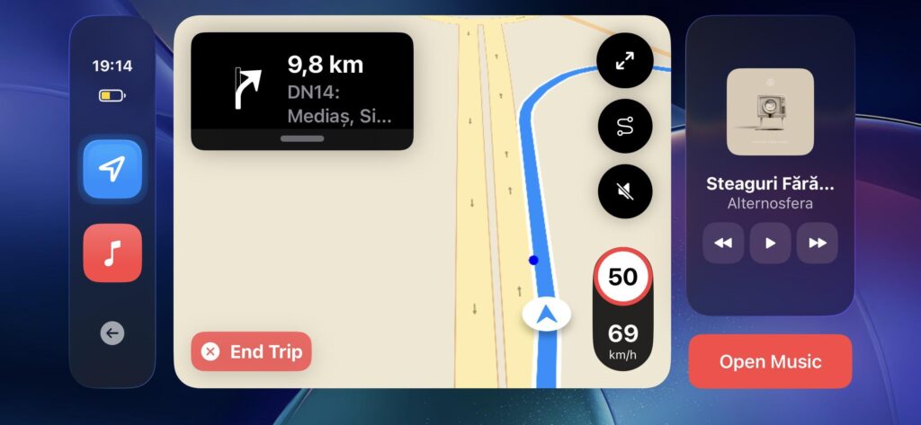 No CarPlay, so I made my own iPhone dashboard app — would love some feedback