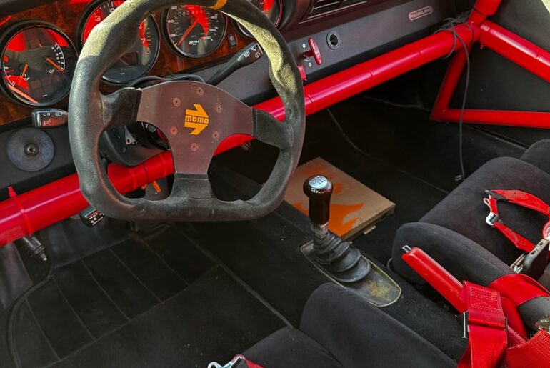 [Porsche 993 turbo] owned since 99 and turned into track machine with 87k miles. It has a ruf ecu with low boost 0.8 bar for ~480hp