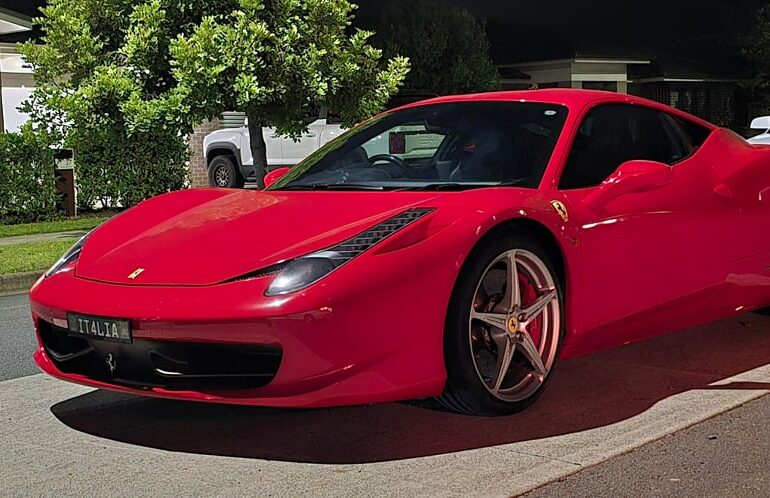 Nice [Ferrari 458 Italia] I seen last night :)