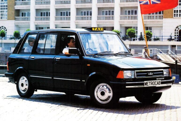 1990 MCW-Reliant Metrocab. The official taxicab of...