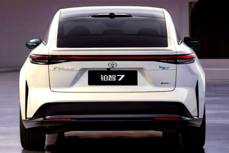 Toyota’s Flagship Electric Sedan Undercuts Tesla Model S By Nearly $96,000 In China