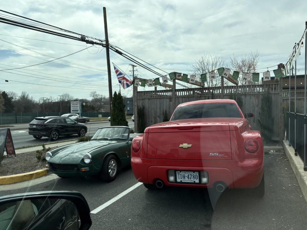 Saw these two parked next to each other today.