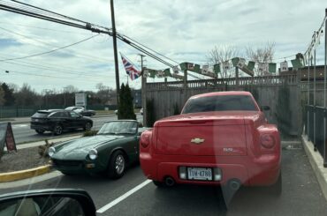 Saw these two parked next to each other today.