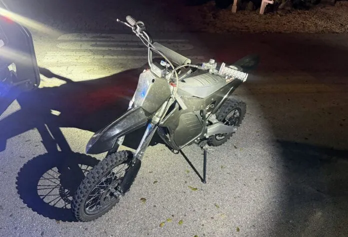 WISCONSIN TEEN ARREST FOR REPORTEDLY FLEEING POLICE ON ELECTRIC DIRT BIKE
