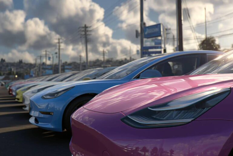 Used Cars Are Lingering on Lots as Prices Climb, But EVs Are Moving Fast