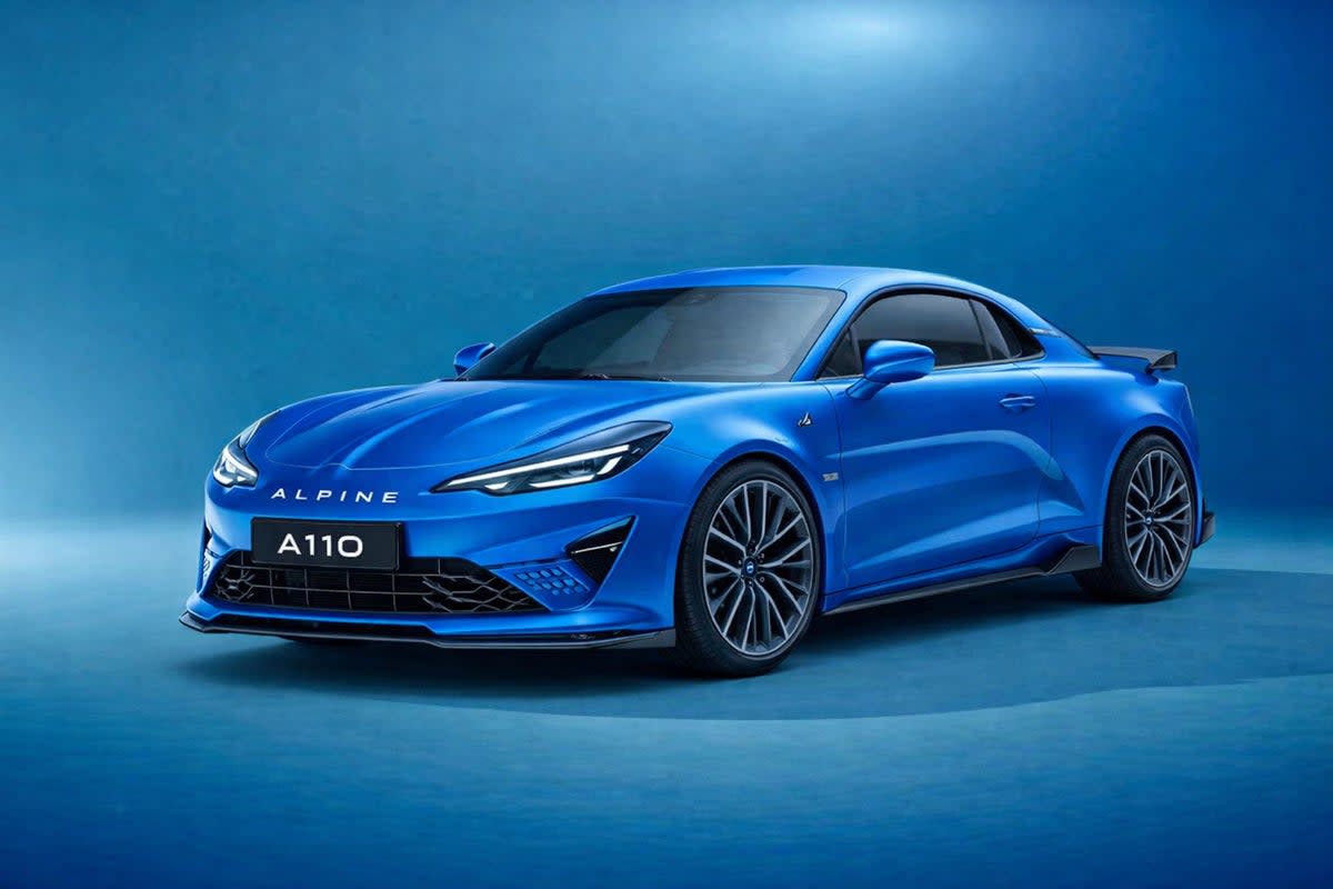 Our exclusive rendering shows how an all-electric Alpine A110 could look (Steve Fowler)