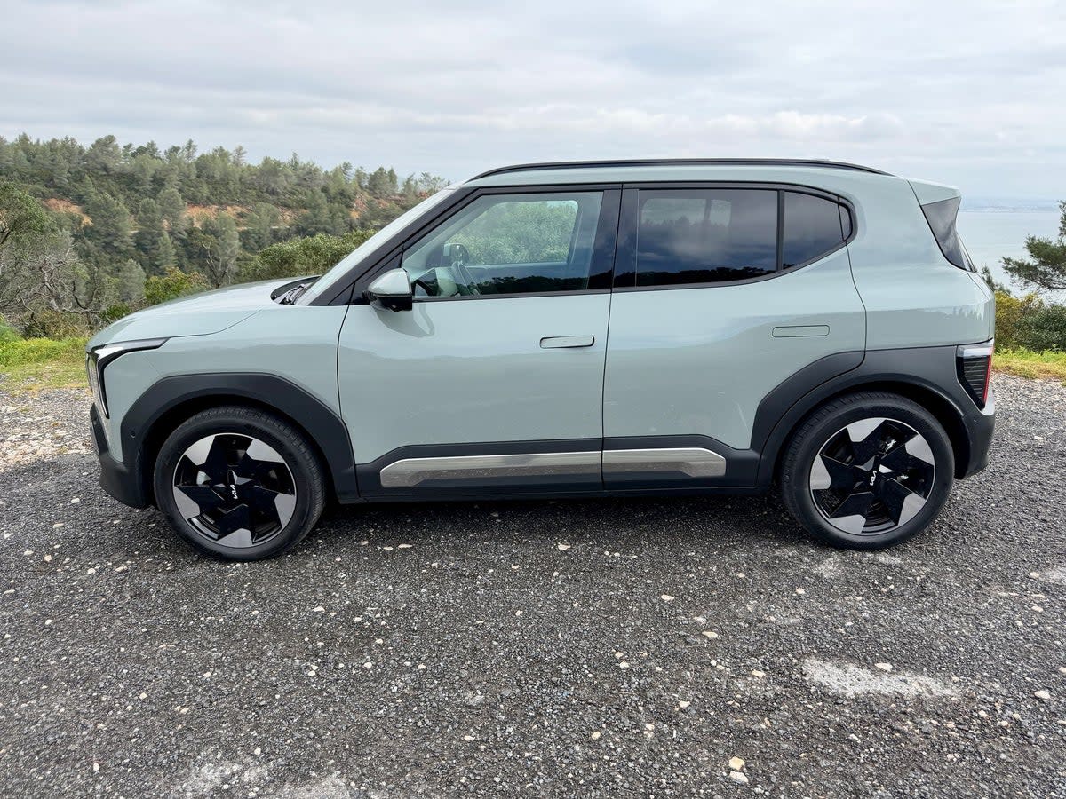 The Kia EV2 is an easy vehicle to drive thanks to its excellent visibility all around the car (Steve Fowler)