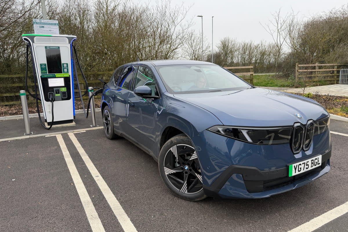 The BMW iX3 has been described as a game-changer with its 500-mile range and super-fast charging (Steve Fowler)