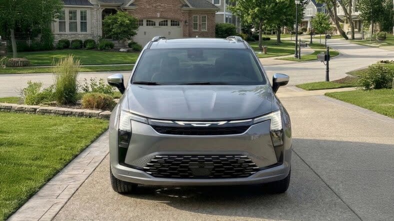 The new face of the 2027 Chrysler Pacifica