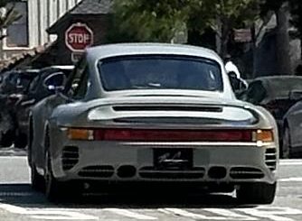 [Porsche 959 SC reimagined by Canepa] by the Sea