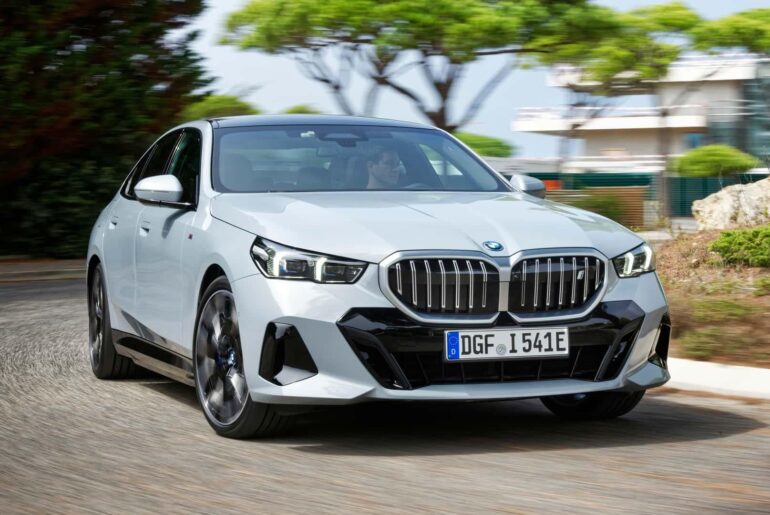 All New BMW i5 EVs Now Have A Native NACS Charge Port