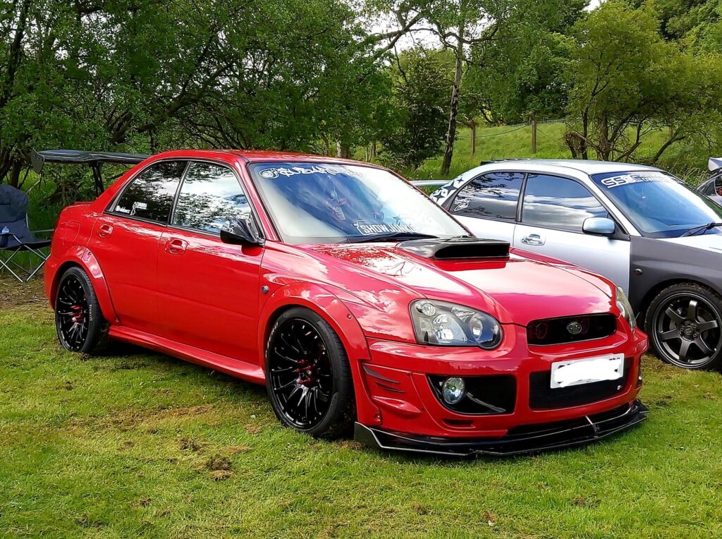 '04 Blobeye Impreza I saw at a car meet a couple years ago