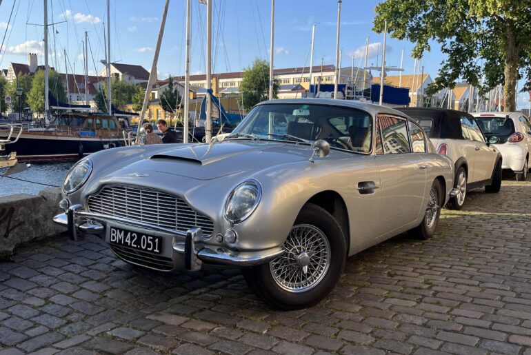 James Bond in Denmark[Aston Martin DB5]