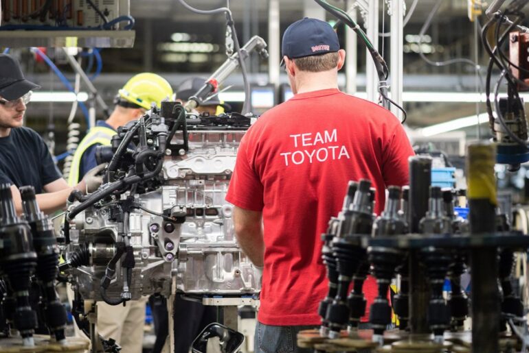 Toyota marks 40 years in Kentucky with $800 million investment