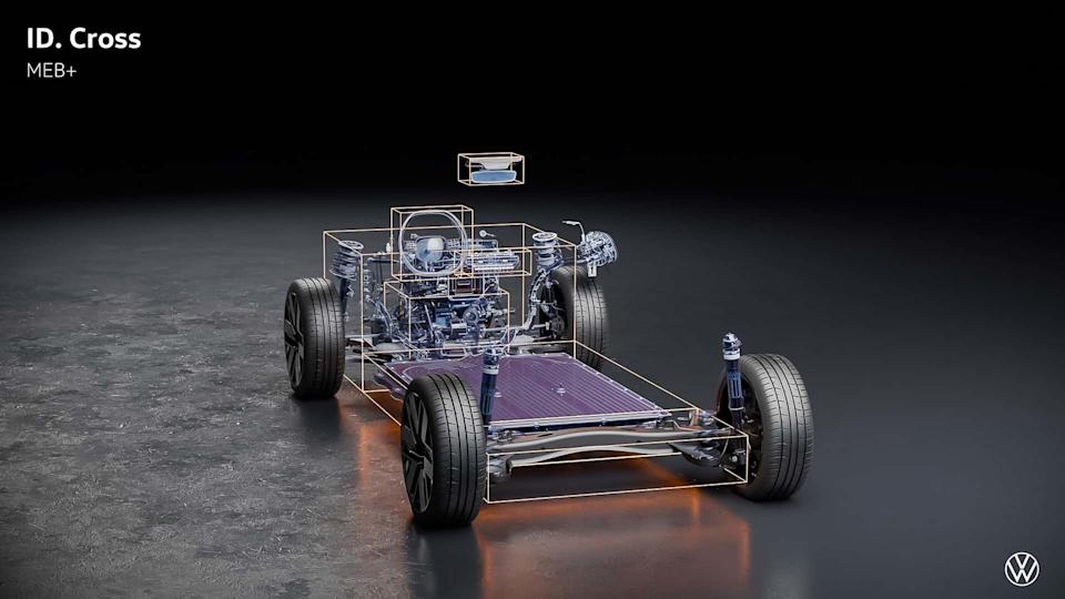 VW ID Cross series version disguised on factory pictures (2026)