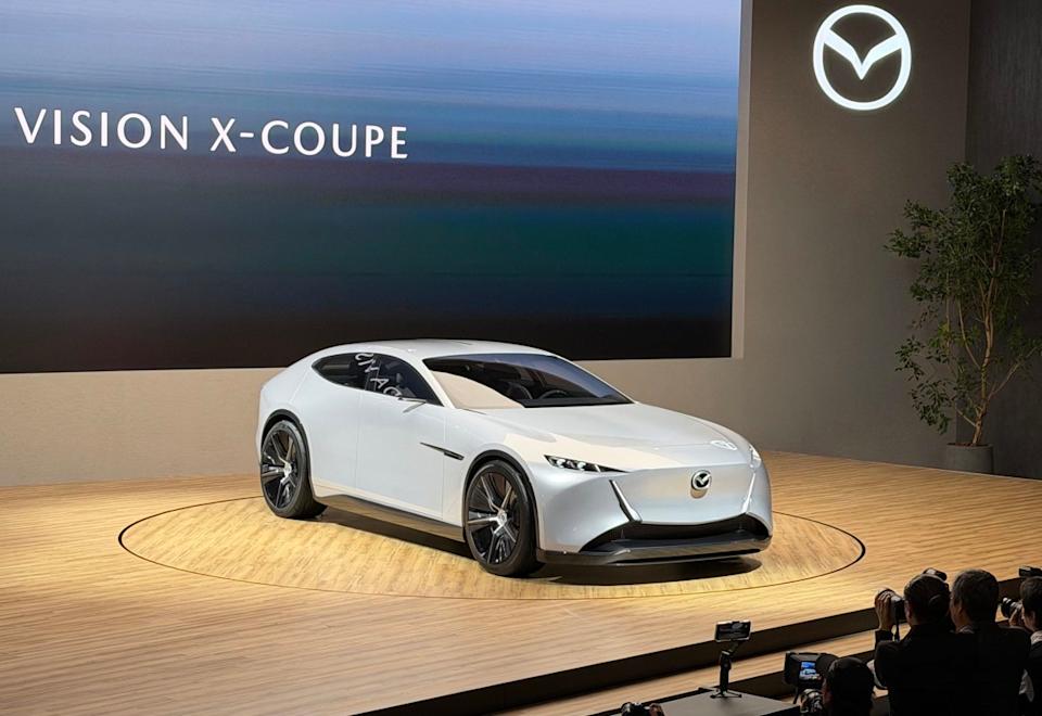 Mazda revealed the Vision X-Coupe at the Japan Mobility Show last October.